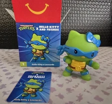 Mcdonalds Happy Meal Ninja Turtles x Hello Kitty × Leonardo & Friends 2025 #1