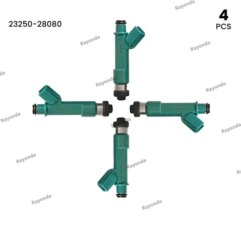 Inyectores de combustible Reman Denso 23250-28080 Toyota Camry Solara RAV4 Scion TC 2,4 L Foto 4 de 4