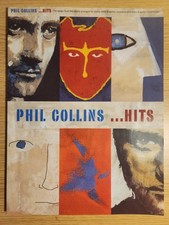 PHIL COLLINS... HITS für KLAVIER GESANGSGITARRE - WEISE - PORTOFREI - SEHR GUTER ZUSTAND