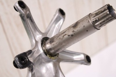 SRAM OMNIUM GXP Silver 165mm Crank Arm Set BCD 144mm | eBay