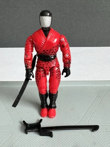 1992 Vintage Hasbro Gijoe Cobra Ninja Slice Action Figure