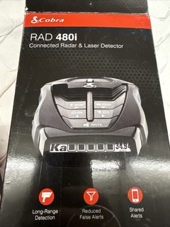 Cobra Electronics Rad 480i Radar/Laser Detector New Open Box