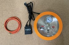 BACOENG 1 Gallon Flat Vacuum Chamber Silicone Kit with BVV 10" Heat Pad
