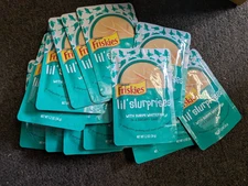 Purina Friskies Cat Food Complement Lil’ Slurprises Surimi Whitefish Pack of 16