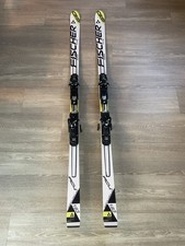 Fischer World Cup GS RC4 Race Skis with Matching Bindings. Length= 183cm, R=30