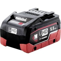 Metabo 625368000 Lihd Akkupack 18 V - 5,5 Ah Air Cooled Werkzeug-Akku 5.5 Ah