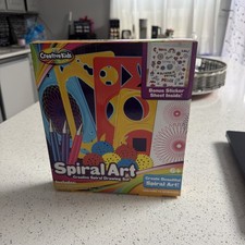Creative Kid Spiral Art Set Drawing Fun Kids Bonus Sticker