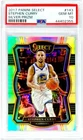 2017 Stephen Curry Panini Select Silver Prizm Holo PSA 10 POP 30 Premier Gem 143
