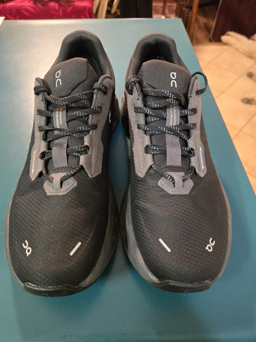 On Cloudrunner 2 Waterproof Magnet/Black Women's Size 9.5 Brand