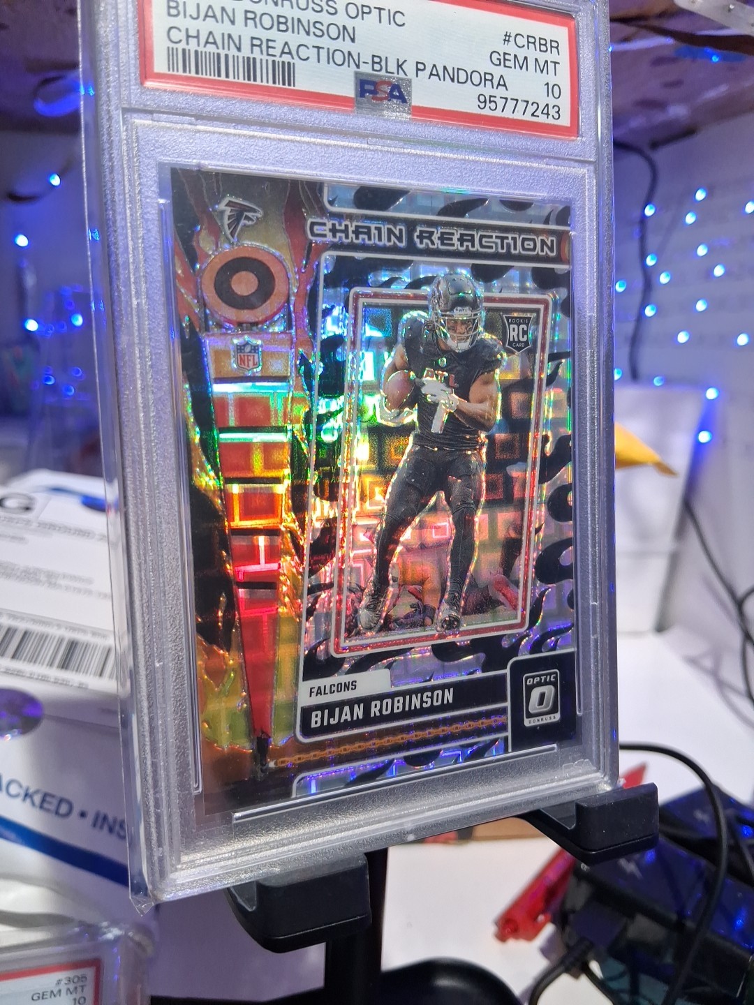 2023 Optic Bijan Robinson Chain Reaction Black Pandora /25