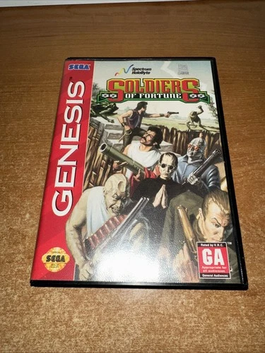 Soldiers of Fortune Sega Genesis Cib