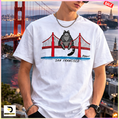 #ad Project Hail Mary 2026 Ryan Gosling B Kliban Cat San Francisco Shirt S 5XL $19.99