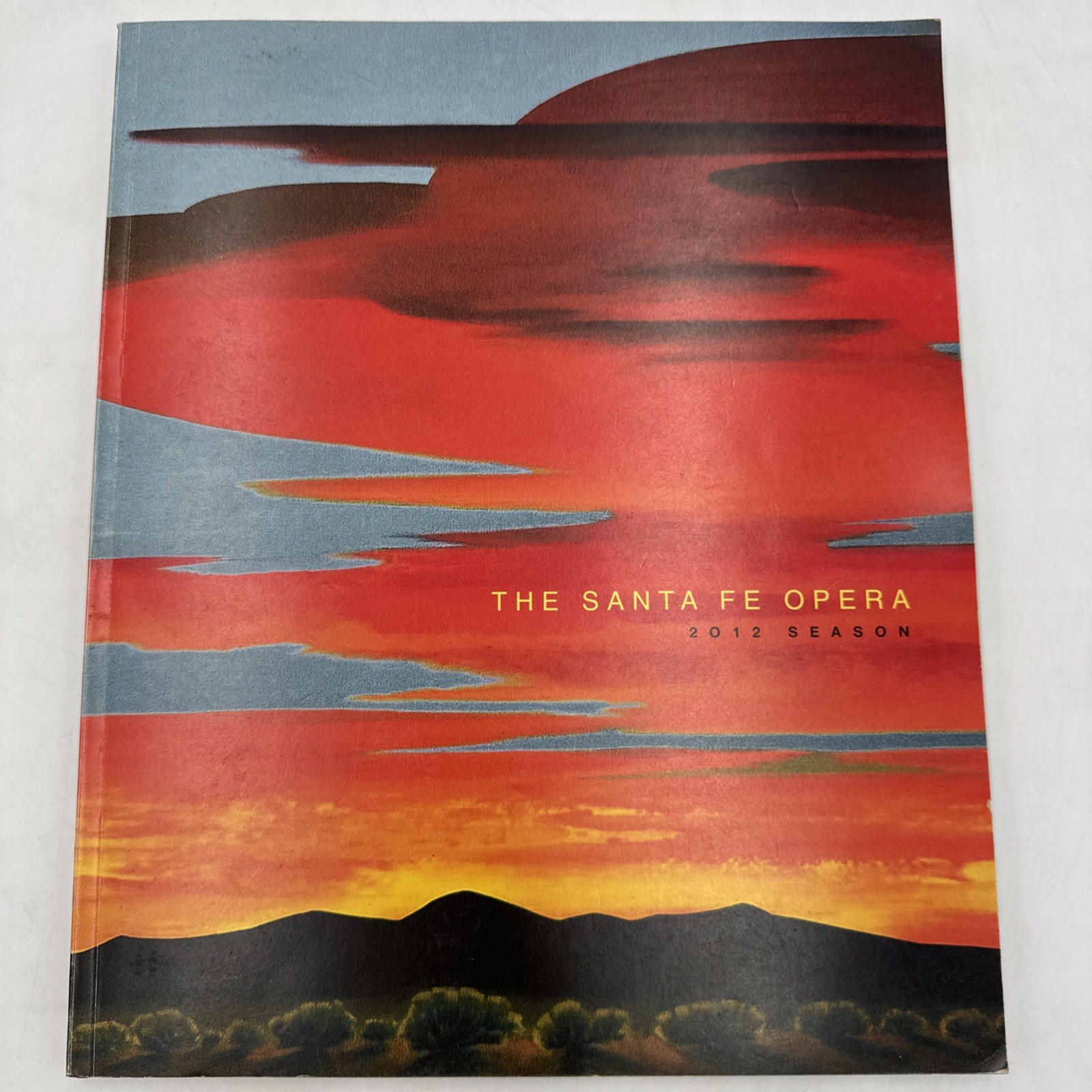 The santa fe opera 2012 festival season program book dan namingha cover art