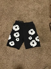 Denim Tears Cotton Wreath Shorts Black Size Large Brand New