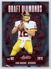 2025 Panini Absolute Countdown Calendar Kirk Cousins Base (RAW)