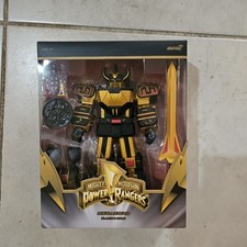 Mighty Morphin Power Rangers Megazord ULTIMATES   Black and Gold  Super 7 New