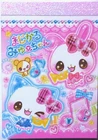 CRUX Magical Myu-chan Rabbit Cat Mini Memo Pad Made in Japan 70 sheets