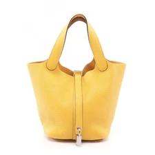 Hermes Picotin Lock PM  Leather Handbag Taurillon Clemence 329188