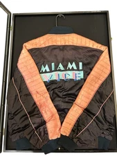 Miami Vice Satin Jacket - Vintage - Cast/Crew/Promotional