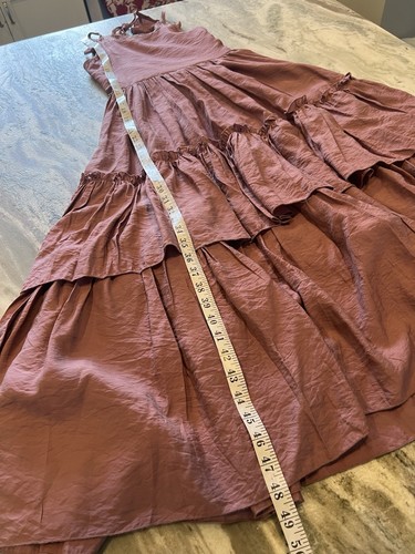 NEW Joyfolie Girls 12 Evony Dress Orchid Full Tiered Skirt Sleeveless Ruffle - Picture 9 of 13
