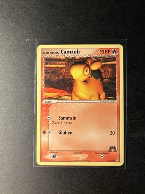 Pokémon Camaub 64/95 EX Team Magma vs Team Aqua 2005 Deutsch