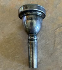 Vin. Bach Classic Series Silver-plated Small Shank Trombone Mouthpiece - 6-1/2AL