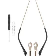 Temple Arms for Eyeglasses Parts Replacement Legs Reapie Metal