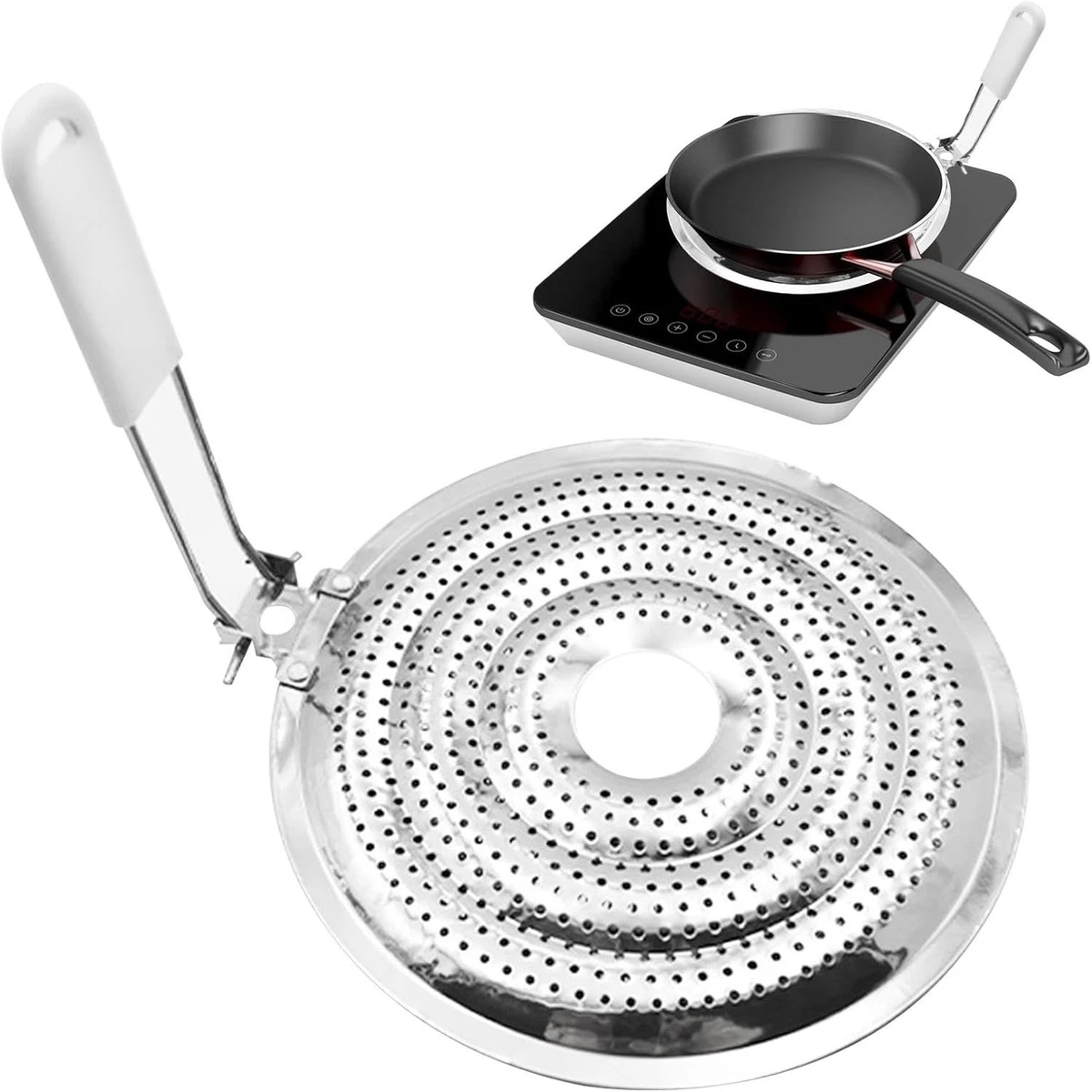Difusor de calor de acero inoxidable – Accesorio de cocina multiusos Difusor de calor de acero inoxidable – Accesorio de cocina multiusos