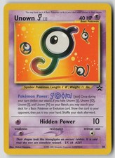 Unown [J] 38 Promo Wizards Black Star Promos Pokemon NM on eBay