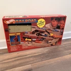 Vintage 1983 Mattel Hot Wheels Railroad Freight Yard Set 5758 In Carry Case USA