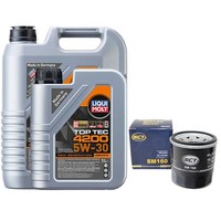 MotoröL Set Top Tec 4200 5W-30 6 Liter + ÖLfilter FüR Renault 19 II 1.8 853 D53
