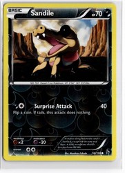 Sandile 56/106 Flashfire Reverse Holo