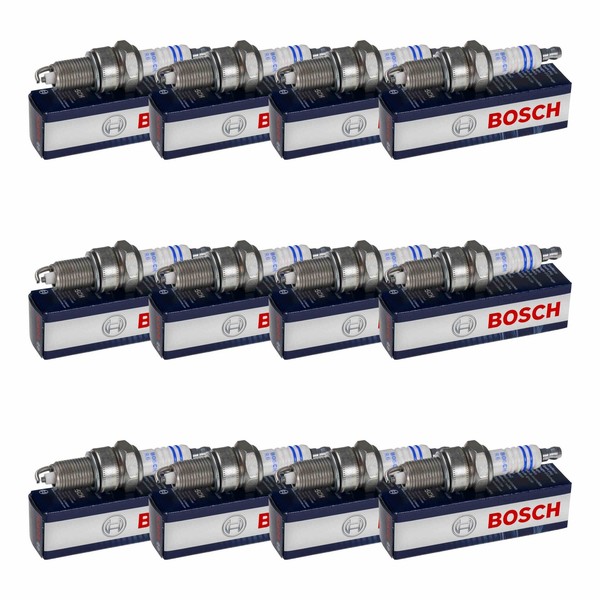 12X Bosch ZüNdkerze FüR BMW 3Er Cabriolet E30 320I 325I Z1 Roadster E34 520I-image