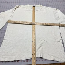 VTG 90s J. Peterman Co. Men’s XL Ivory Boat Neck Sweater EUC