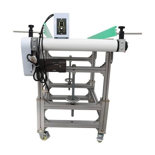 PU Belt Inclined Wall Conveyor Machine Food Grade 110V 48"L 20"W Highly Adjust - Picture 7 of 17