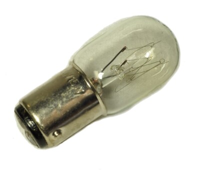 Kenmore Sewing Machine Light Bulb, 15w Bayonet Base