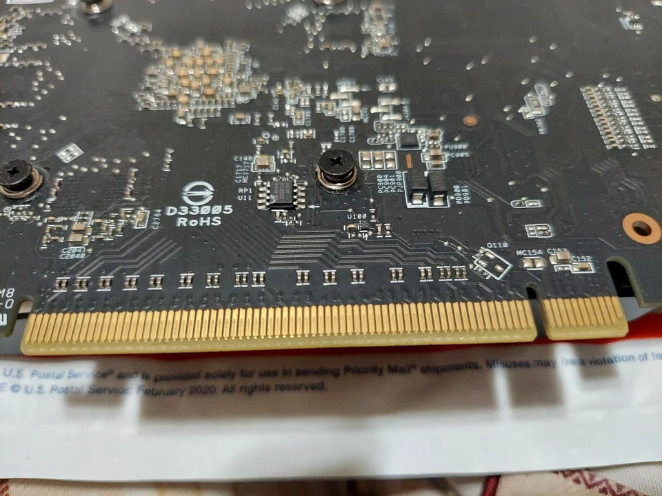 Tarjeta de gráficos ASUS AMD Radeon RX580 8 GB GDDR5 (DUAL-RX580-O8G) VENDEDOR DE EE. UU. Foto 3 de 4