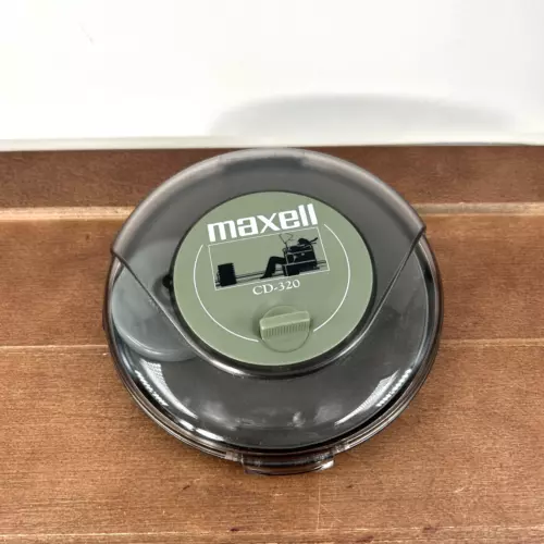 Maxell CD Wet Disc Cleaner Model CD-320 *No Liquid*