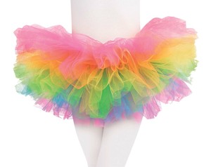 multicolor tutu skirt