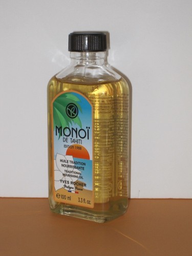 YVES ROCHER MONOI DE TAHITI CUIDADO SOLAR ACEITE NUTRITIVO TRADICIONAL 100 ml. NUEVO - Imagen 3 de 5