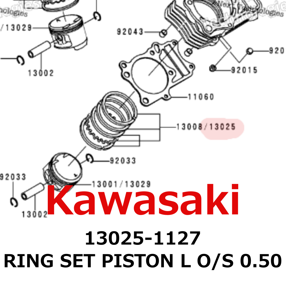 Caltric Joint de stator compatible avec Kawasaki 800 Vn800 Vn 800