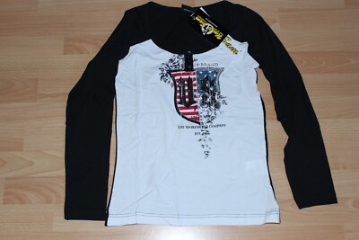 Damen Uncle Sam Langarm  T-Shirt Gr. L Fitnessshirt NEU Bodybuilding Shirt