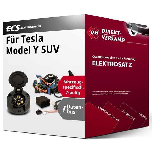 E-Satz 7Polig Spezifisch für Tesla Model Y SUV 03.2019-01.2025 Top-image