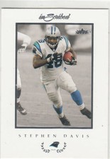 STEPHEN DAVIS 2004 FLEER INSCRIBED #38 CAROLINA PANTHERS