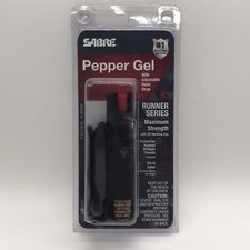 Sabre Red Jogger Runner Pepper Gel UV Spray .75oz Repellent Self Defense EX 9-27