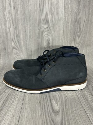 Men's Dune London Collide Boots Blue UK Size Brand New