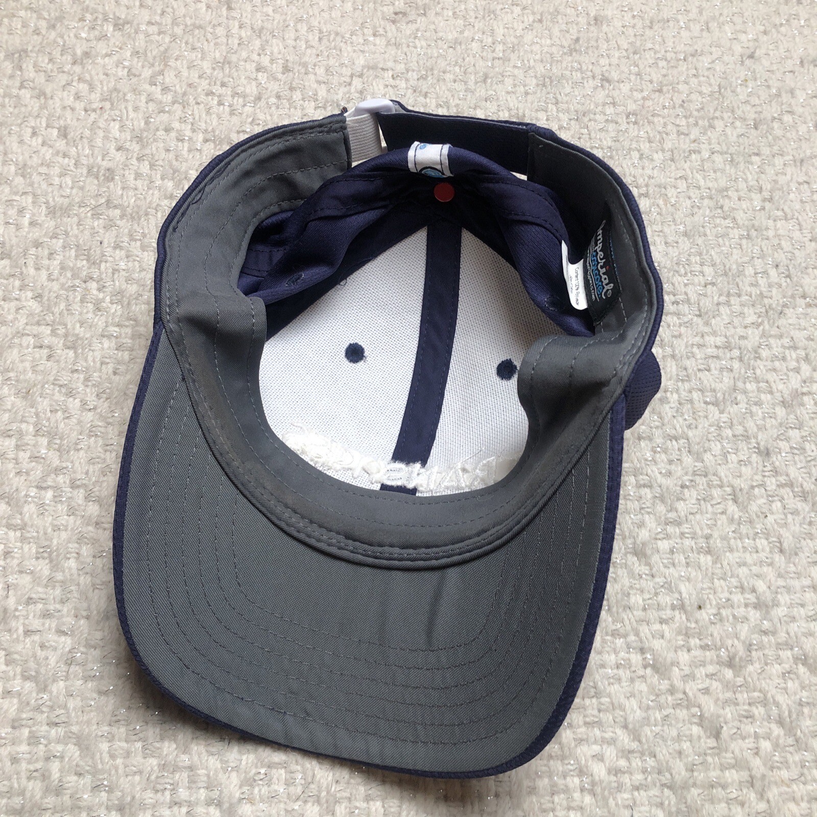 Transmiss cool core blue polyester Strapback Base… - image 4