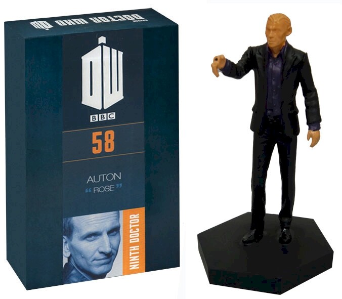 Doctor Who Auton Figure Eaglemoss Collector Model #58 NEW