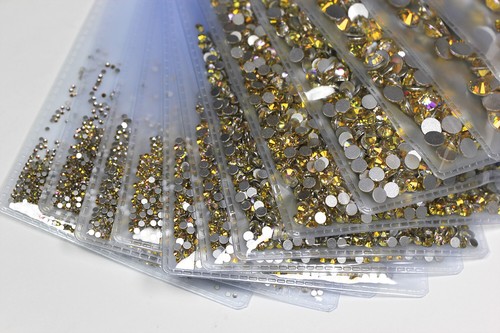 Silks Moonlight Glass Rhinestones FlatBack Gems for Nail Clothe Craft Decoration - Picture 6 of 27