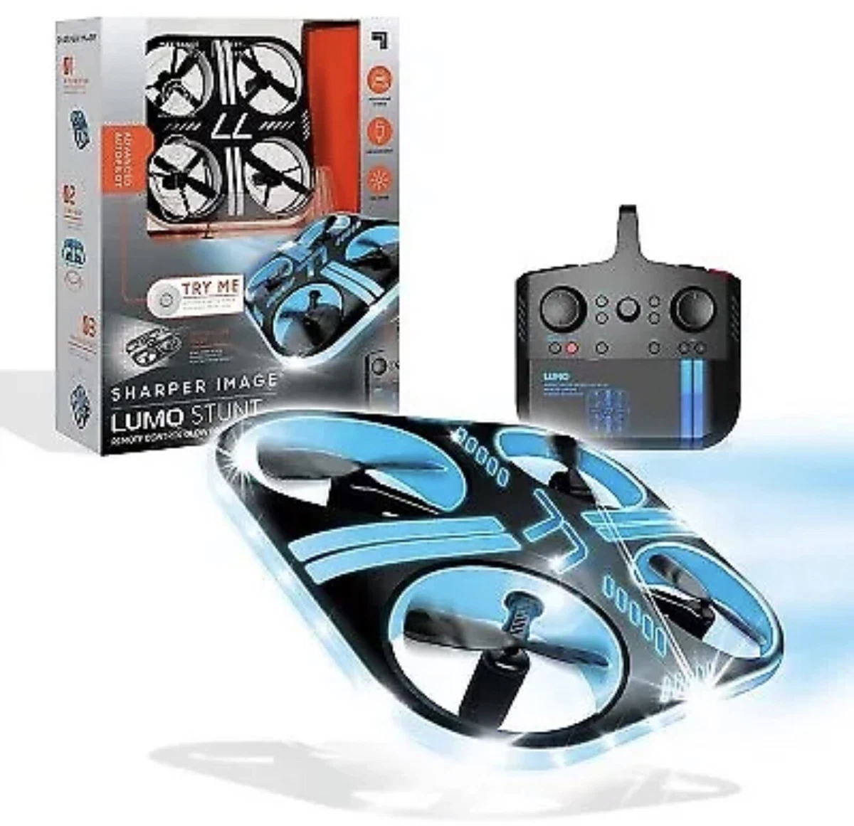 Sharper Image Drone Lumo Glow Stunt eBay